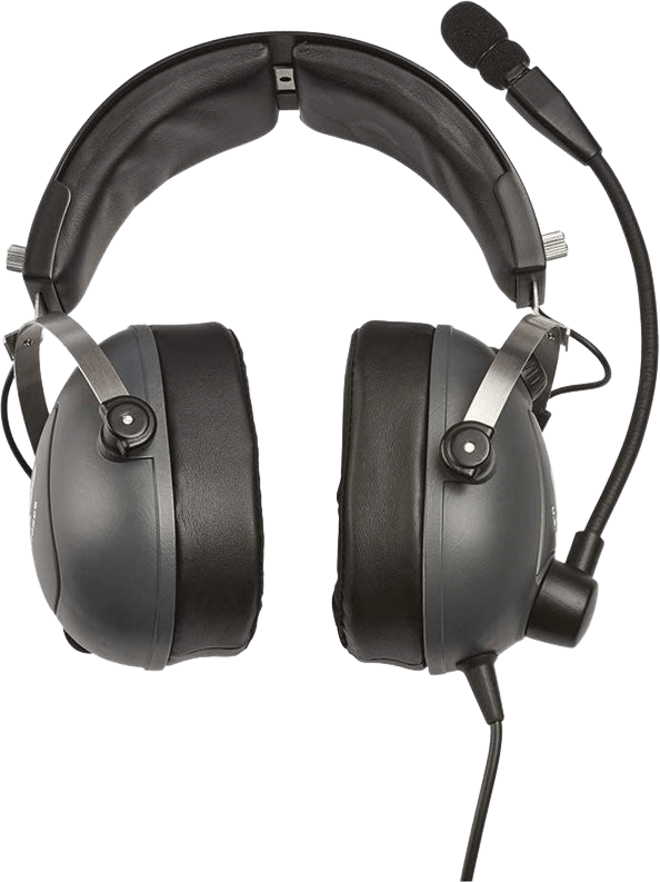 Schwarz Thrustmaster T.Flight US Airforce Edition Over-ear Gaming Headphones.3