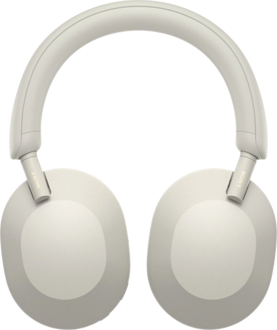 Silver Sony WH-1000 XM5 Noise-cancelling Over-ear Bluetooth headphones.3
