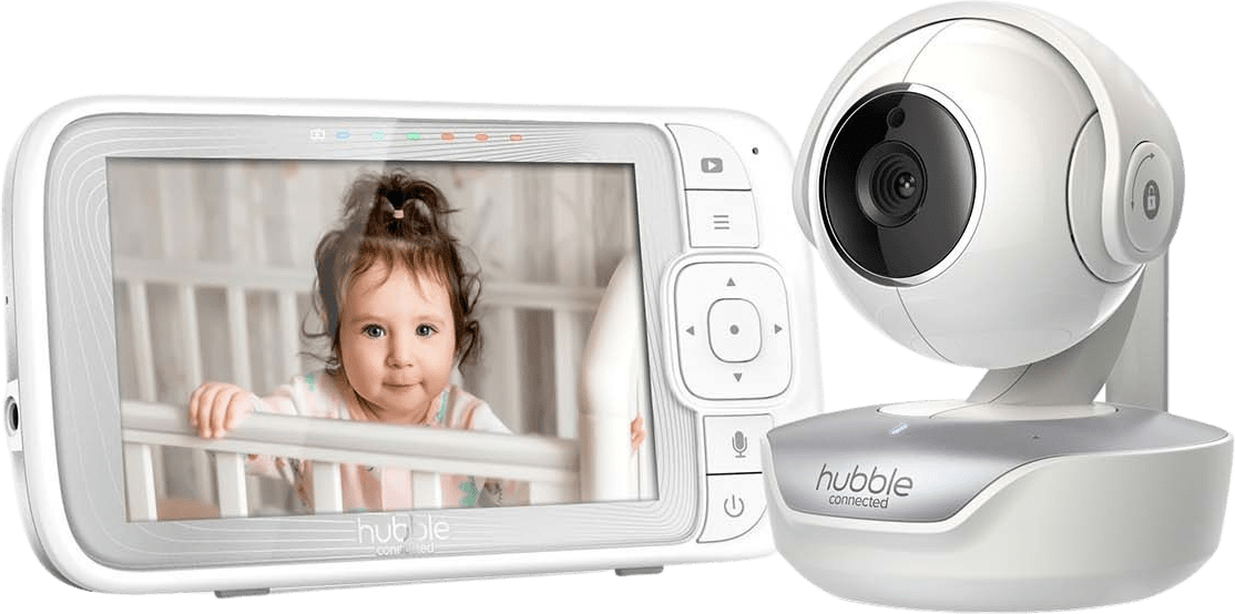 Weiß Hubble Connected Nursery Pal Connect 5 Babyphone.1