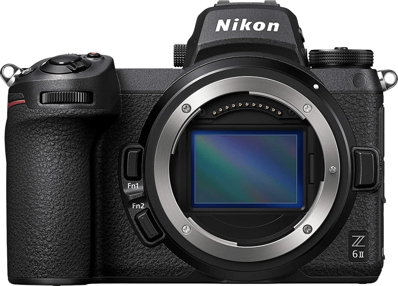 Schwarz Nikon Z6 II + Z 24-200mm f/4.0-6.3 VR Kamera und Objektivsatz.4