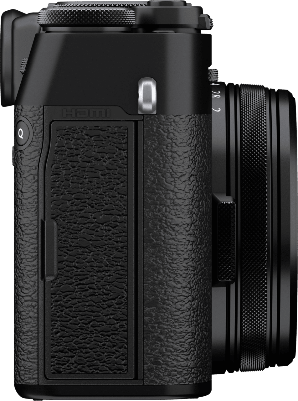 Schwarz Fujifilm X100V Kompaktkamera.3