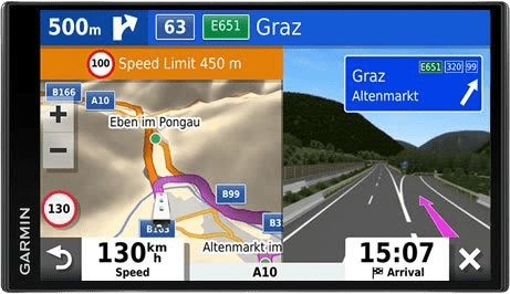 Schwarz Garmin 780 LMT-D GPS Wohnmobil- und Wohnwagen-Navi.3