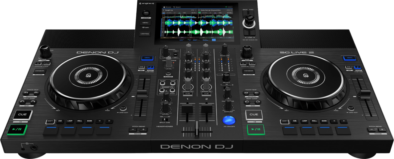 Schwarz Denon DJ SC Live 2 DJ Controller.3