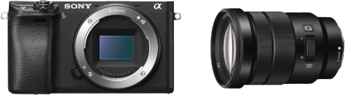 Alquila Sony Alpha 6400 + 16-50mm f/3.4-5.6 OSS PZ kit desde 58,90 € al mes