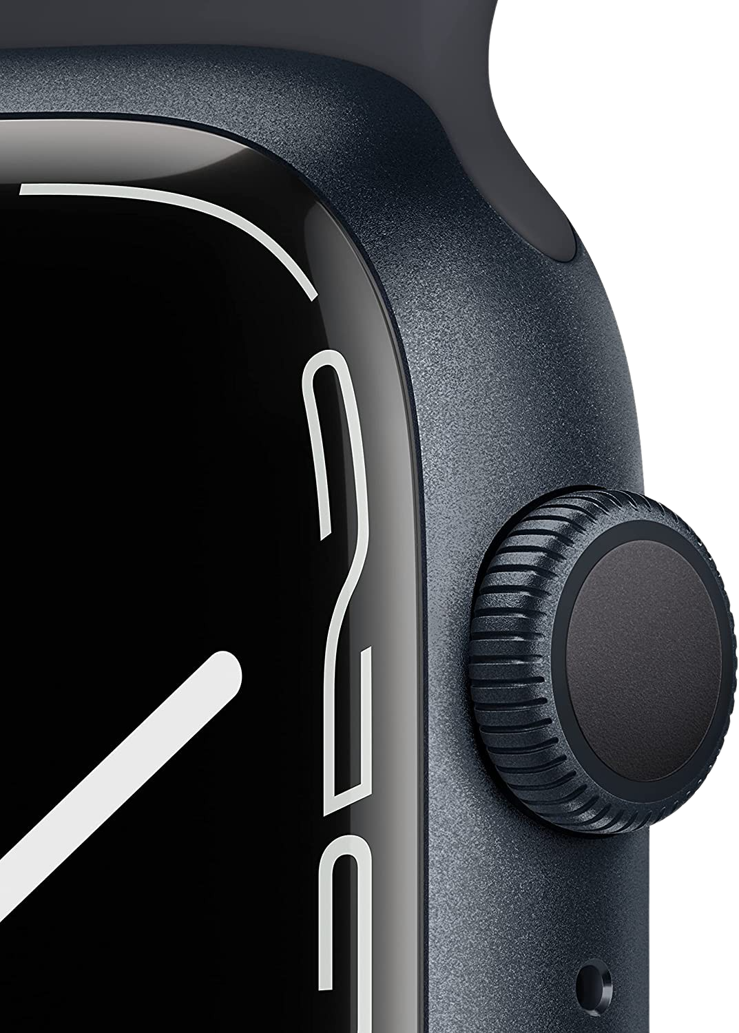 Midnight Apple Watch Series 7 GPS + Cellular, Aluminium Case and Sport Band, 45mm.3