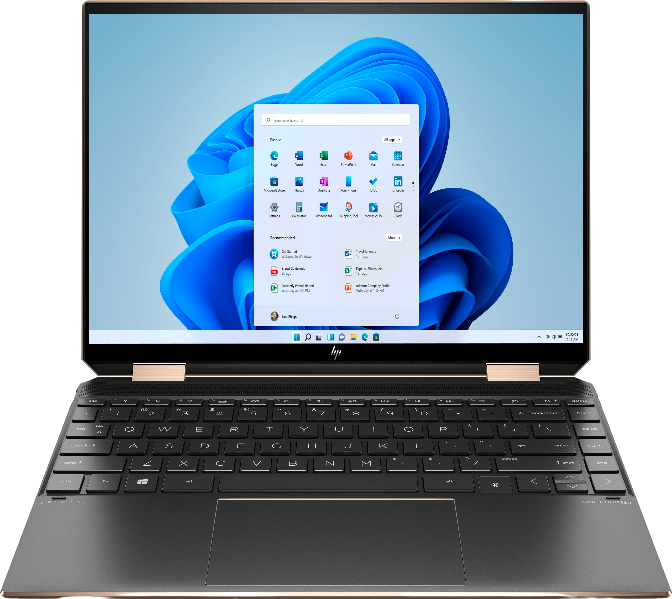 Black HP Spectre x360 - English (QWERTY) Laptop - Intel® Core™ i7-1195G7 - 16GB - 1TB SSD - Intel® Iris® Xe Graphics.1
