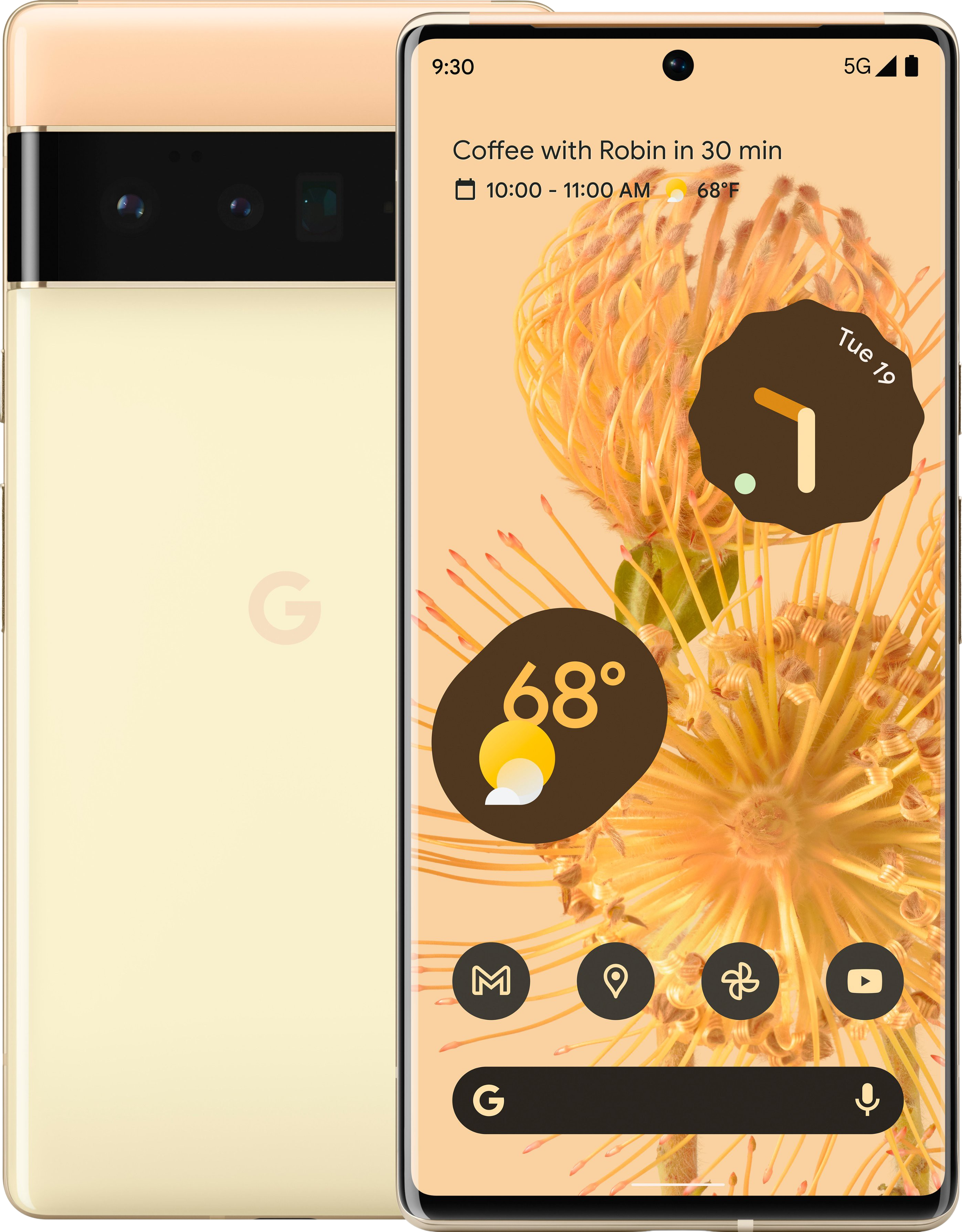 Sorta Sunny Google Smartphone Pixel 6 Pro - 128 GB - Dual SIM.1