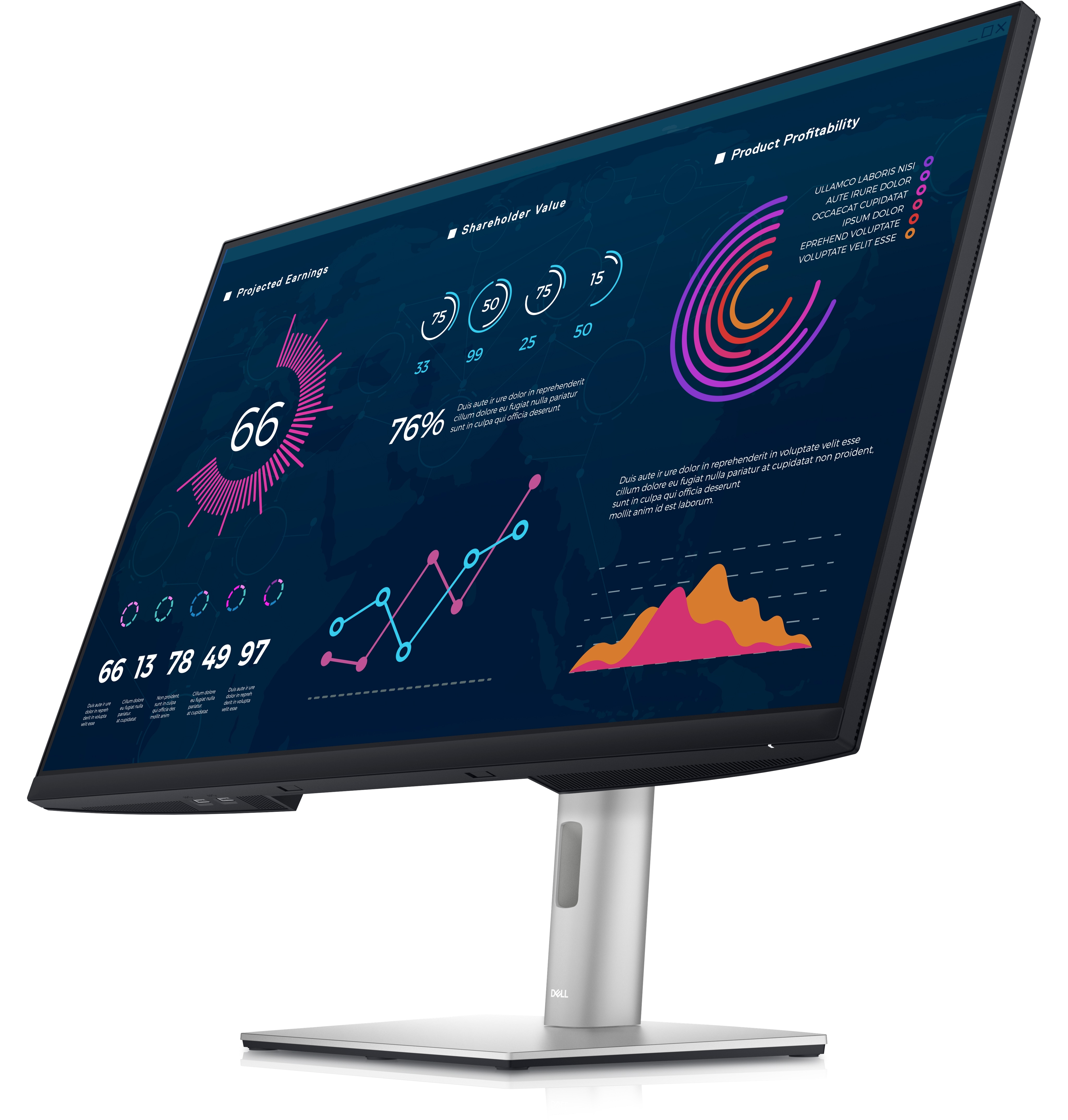 Rent Dell 32 USB-C Monitor - P3221D from € per month
