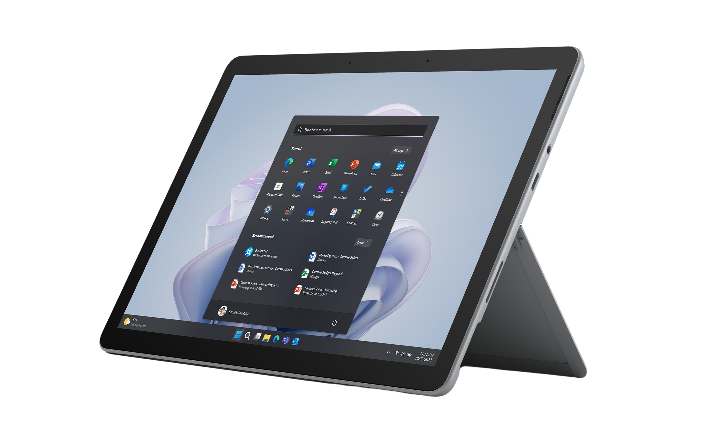Rent Microsoft Tablet, Surface Go 4 Intel® N200 - WiFi - Android