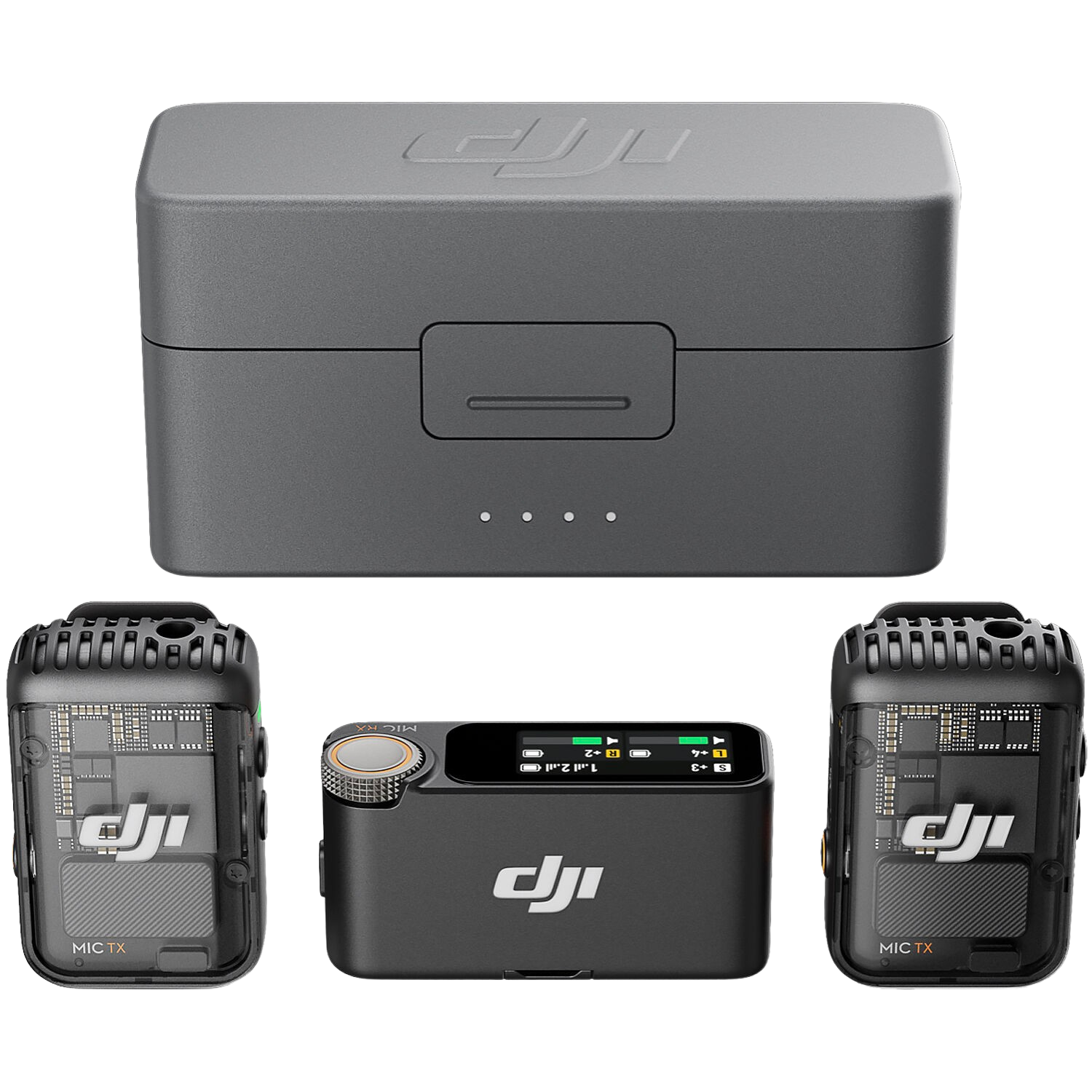 Rent DJI MIC 2 (2x TX 1x RX) Portable Wireless microphone from