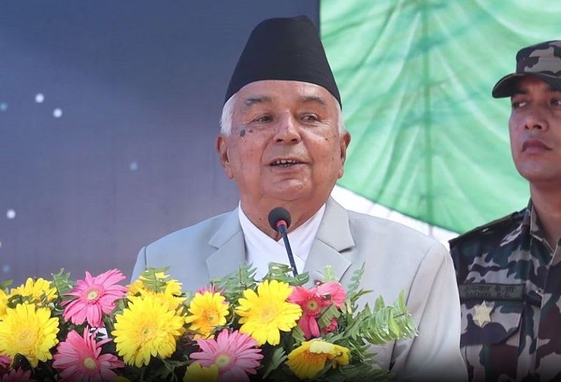 आममाफीकाे जसअपजसको भागी सरकार नै हुनुपर्छ : राष्ट्रपति पाैडेल