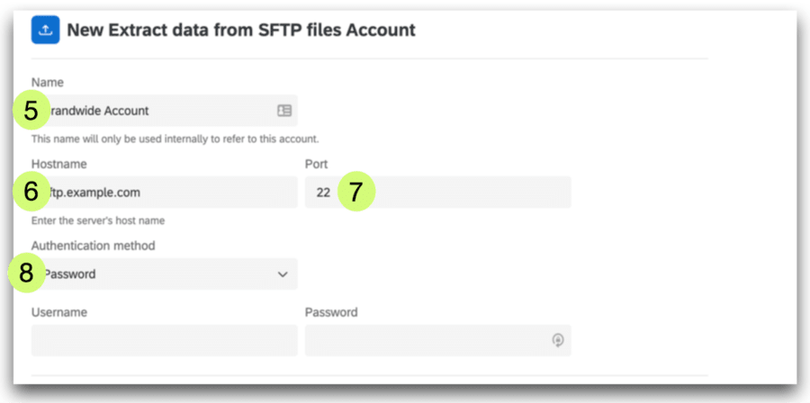 extract data from sftp in qualtrics