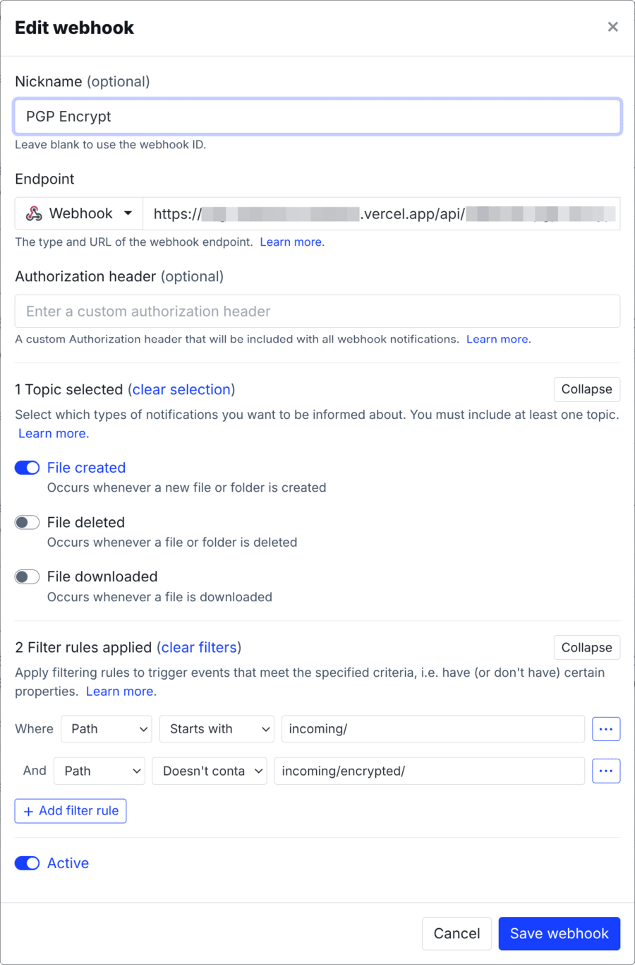 compare sftp to go vs cerberus ftp server