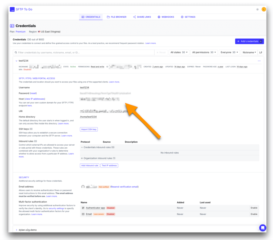 netsuite sftp integrate