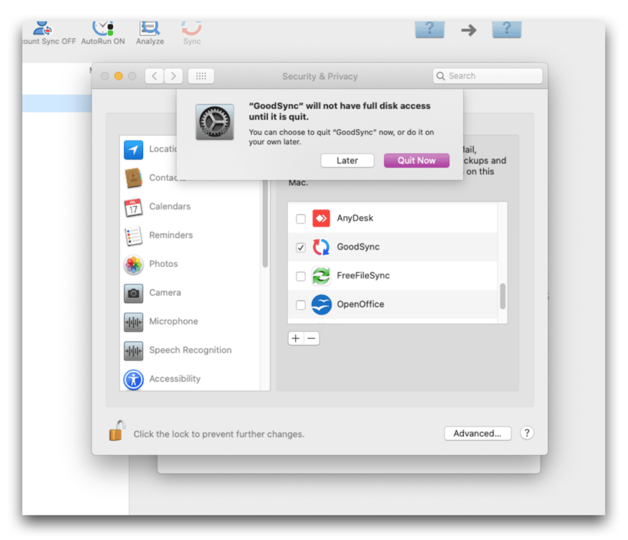 local osx to sftp server sync
