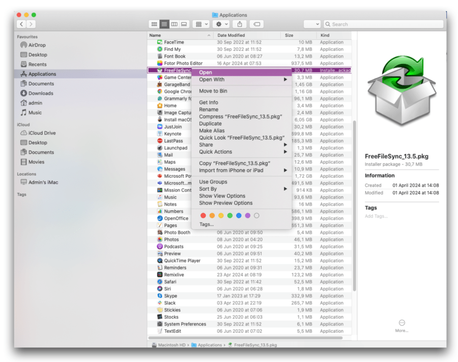 mac sftp synchronize