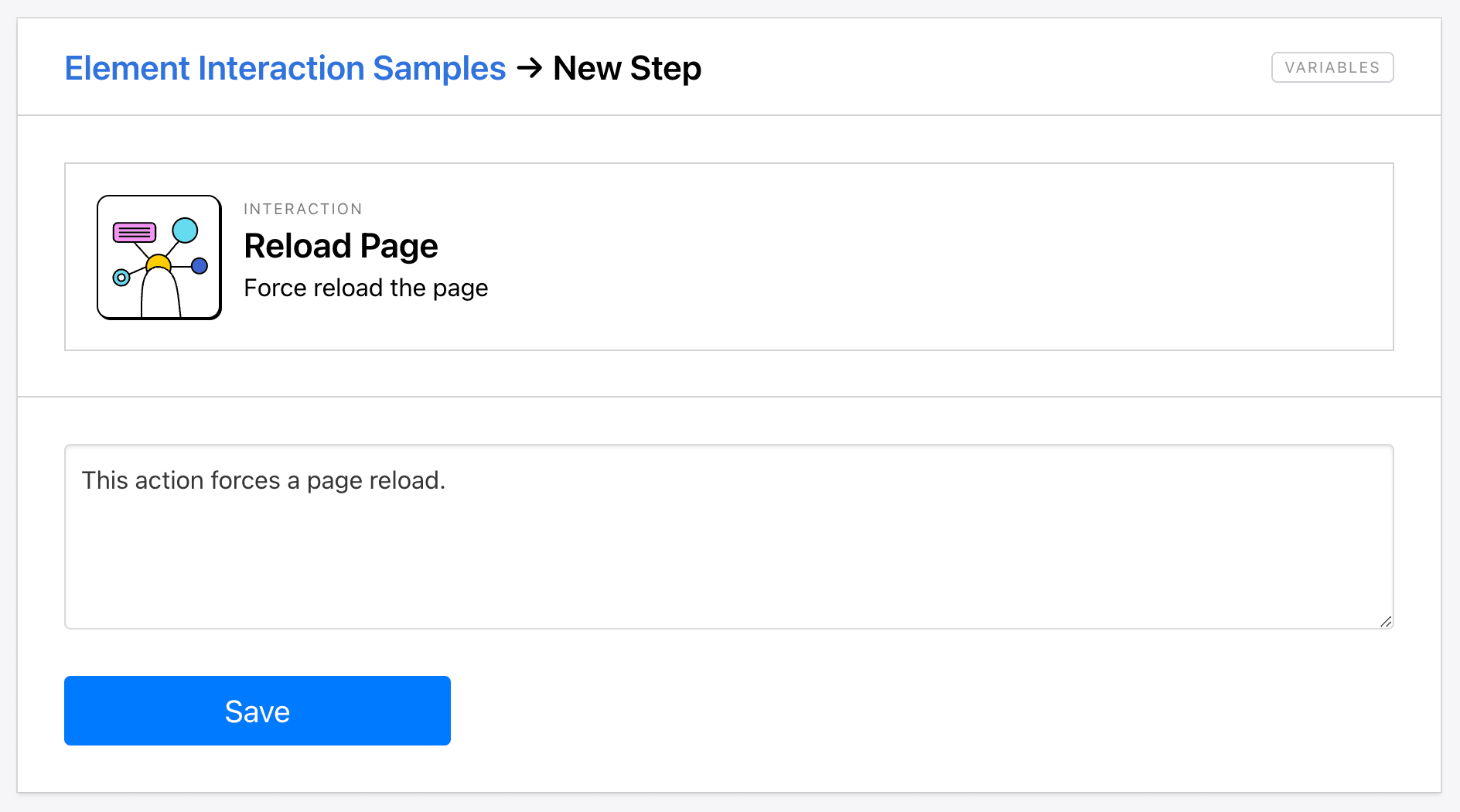 Screenshot of Roborabbit reload page step