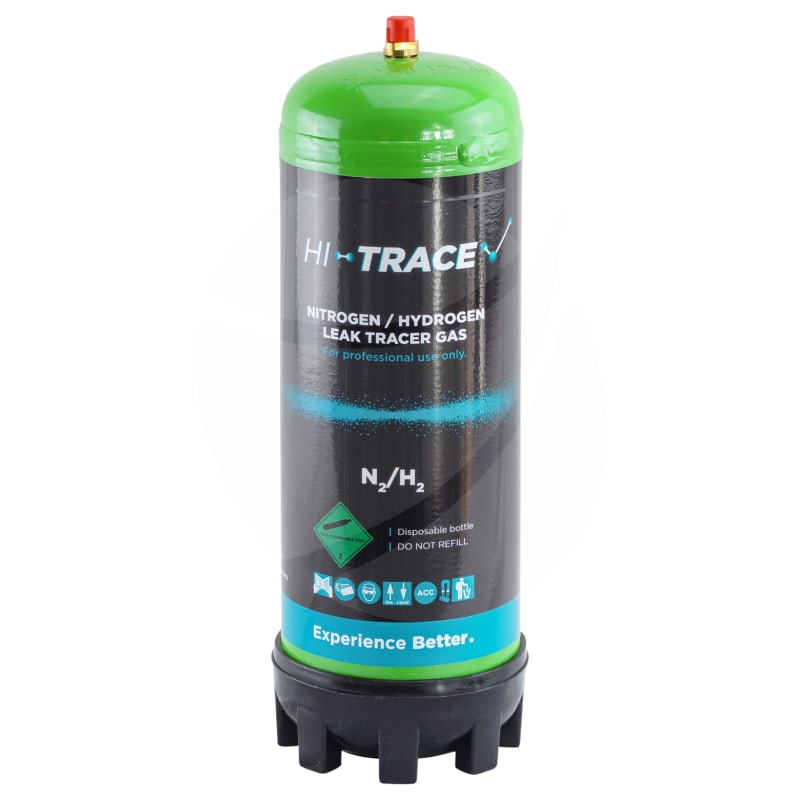 GAS, TRACER GAS, DISPOSABLE CYLINDER 0.22M3, HI-TRACE, SINGLE