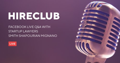 HireClub Live with Smith Shapourian Mignano