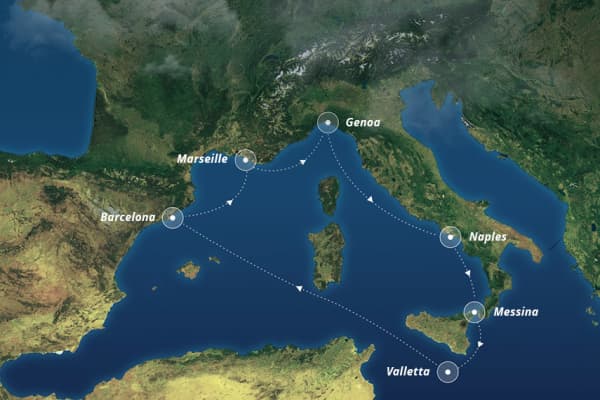MSC Meraviglia,Cruise