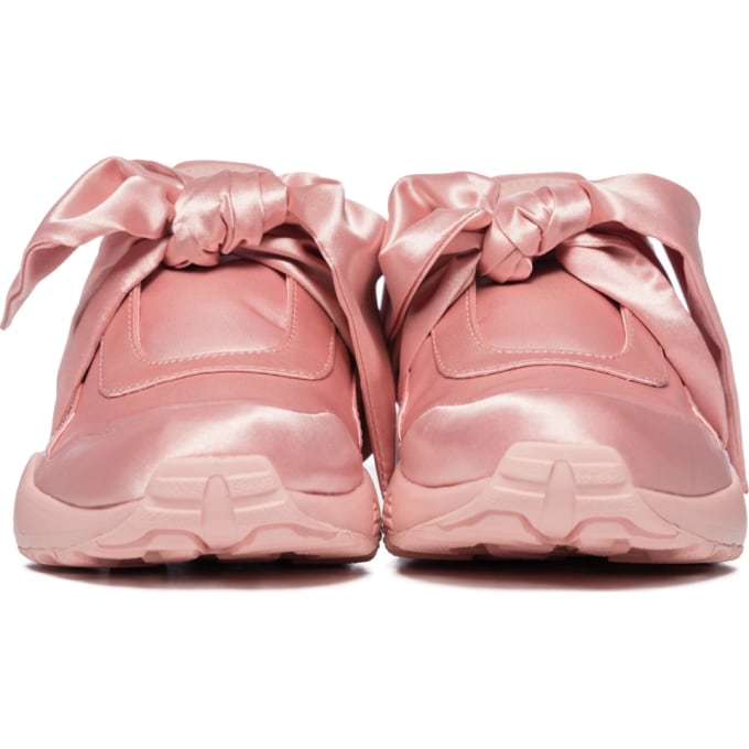 puma fenty bow mens silver