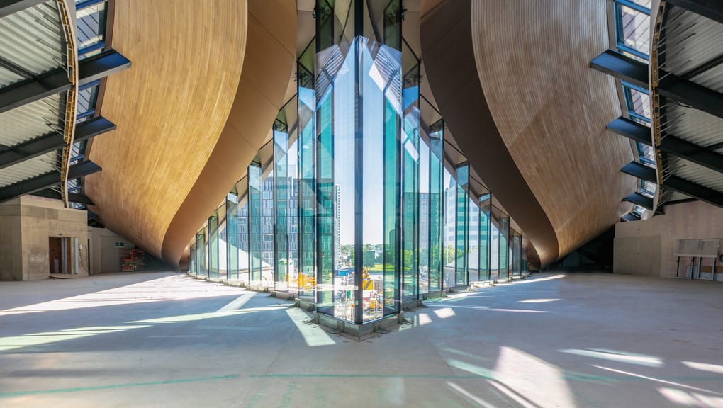 View of the Coal Drops Yard in London