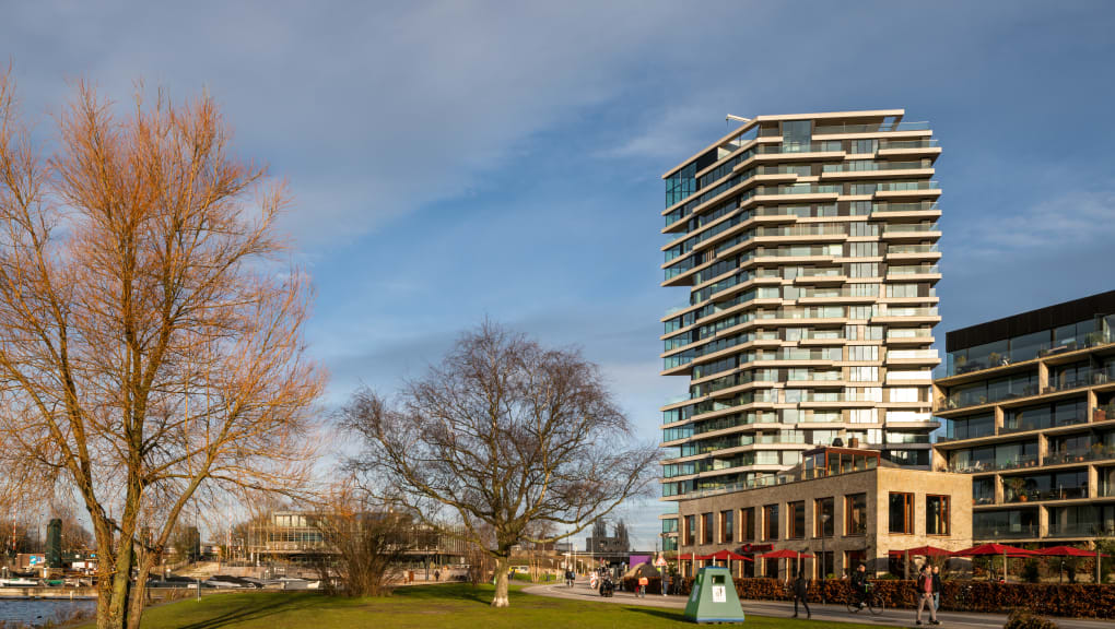 HAUT and adjacent green space. Copyright Jannes Linders