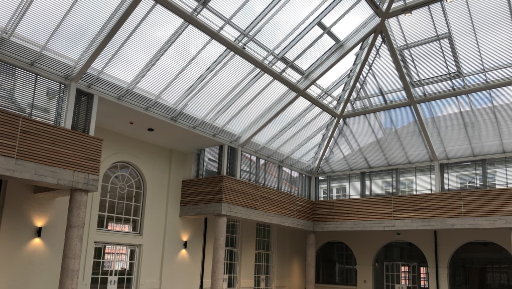 Atrium space of St Comgall’s Community Hub