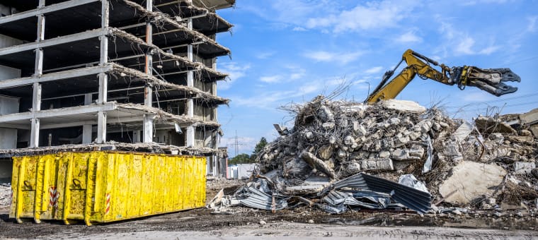 Demolition and structural refurbishment - October 2025