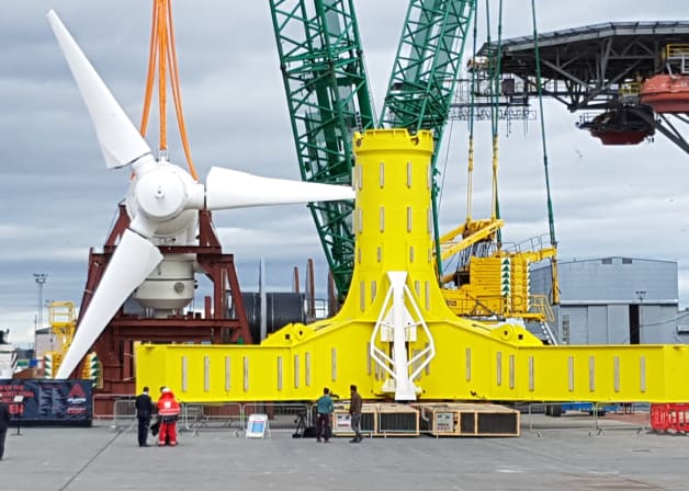 MeyGen Phase 1A Tidal Turbine Support Structure