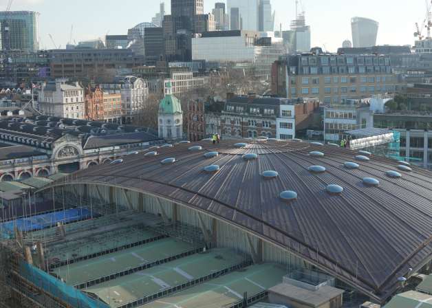 Smithfield Poultry Market roof