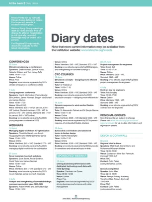 Diary dates (June 2023)
