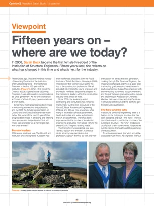 Viewpoint: Fifteen years on – where are we today?