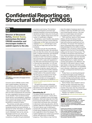 Confidential Reporting on Structural Safety (CROSS)