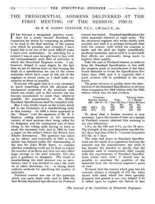 The Presidential address Delivered at the First Meeting of the Session, 1930-31