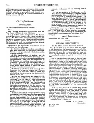 Correspondence