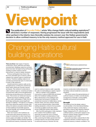 Viewpoint: Changing Haiti’s cultural building aspirations