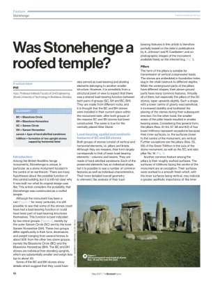 Was Stonehenge a roofed temple?