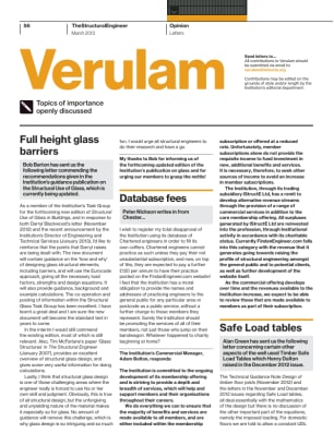 Verulam (readers' letters – March 2013)