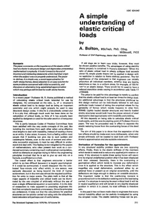 A Simple Understanding of Electrical Critical Loads
