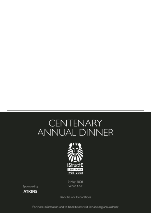 Centenary Annual Dinner