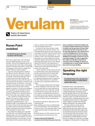 Verulam (readers' letters - August 2016)