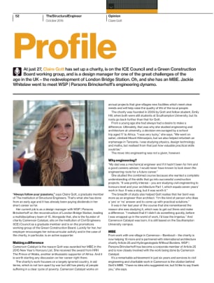 Profile: Claire Gott