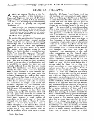 Charter Bye-Laws