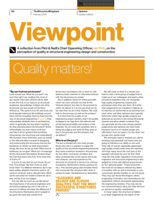 Viewpoint: Quality matters!