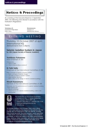 Notices & Proceedings