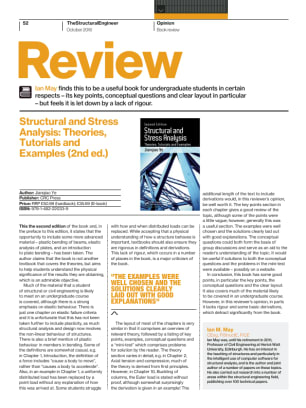 Book review: Structural and Stress Analysis: Theories, Tutorials and Examples (2nd ed.)