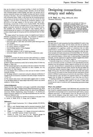 Designing Connections Simply and Safely