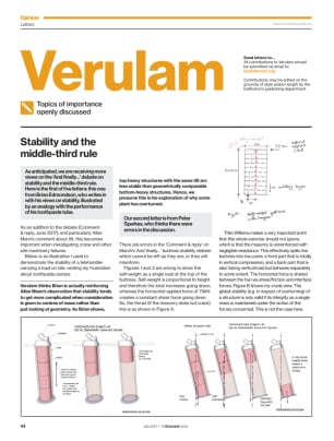 Verulam (readers' letters – July 2017)