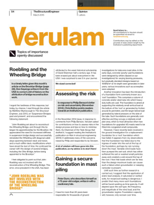 Verulam (readers' letters – March 2015)